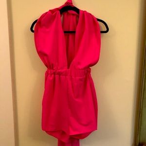 Pink romper